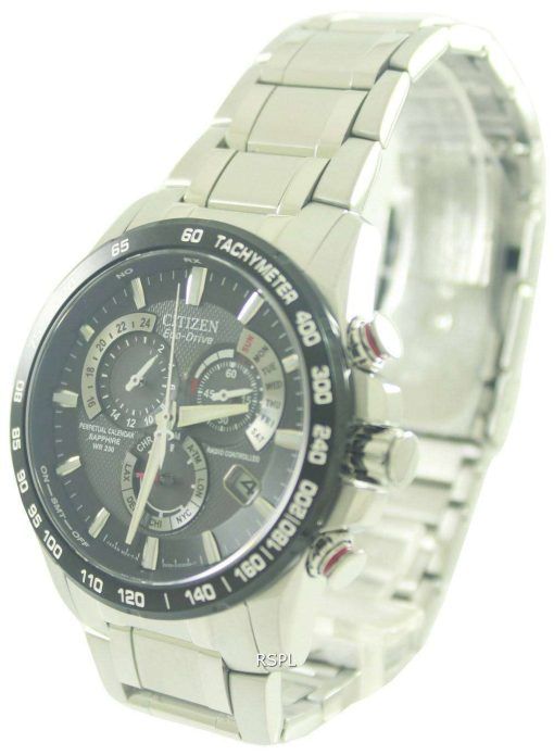 Citizen Atomic Perpetual Chronograph Eco-Drive AT4008-51E Mens Watch