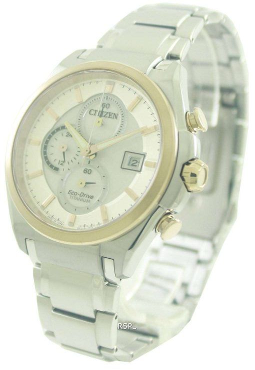 Citizen Eco-Drive Chronograph Super Titanium CA0356-55A Mens Watch