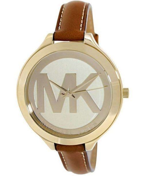 Michael Kors Runway Champagne Dial With MK Logo MK2326 Womens Watch