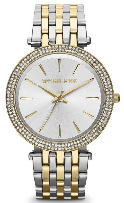 Michael Kors Darci Two-Tone Crystals MK3215 Womens Watch