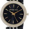 Michael Kors Darci Black Dial Crystals MK3322 Womens Watch