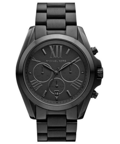 Michael Kors Bradshaw Chronograph Black Ion-plated MK5550 Unisex Watch