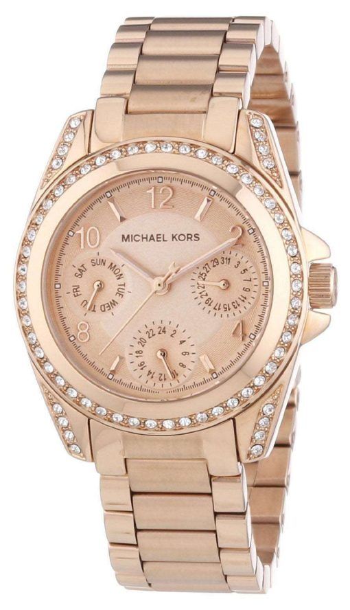 Michael Kors Blair Rose Gold Crystal MK5613 Womens Watch