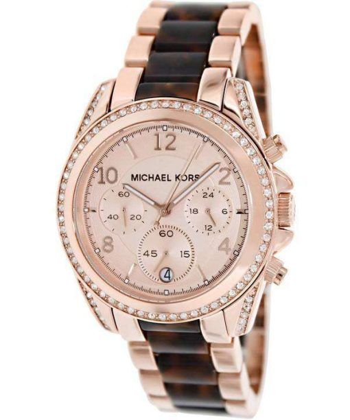 Michael Kors Blair Chronograph Crystals MK5859 Womens Watch