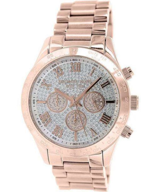 Michael Kors Layton Chronograph Crystal Pave Dial MK5946 Womens Watch