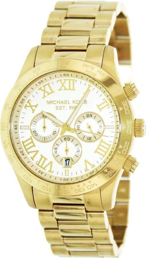Michael Kors Layton Chronograph Gold Tone MK8214 Mens Watch