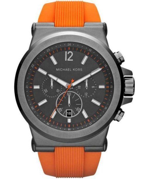 Michael Kors Dylan Chronograph Gunmetal Dial MK8296 Mens Watch