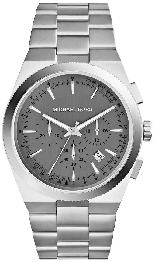 Michael Kors Channing Chronograph Grey Dial MK8337 Mens Watch