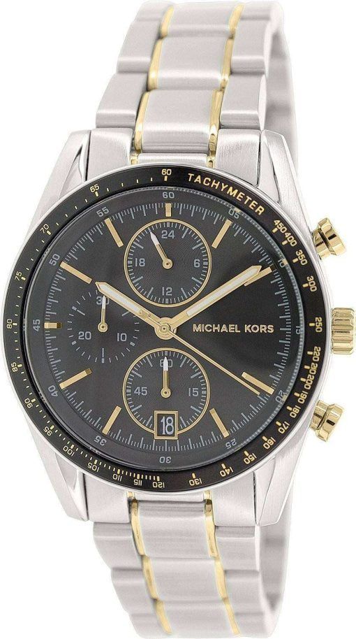 Michael Kors Accelerator Chronograph Black Dial MK8368 Mens Watch