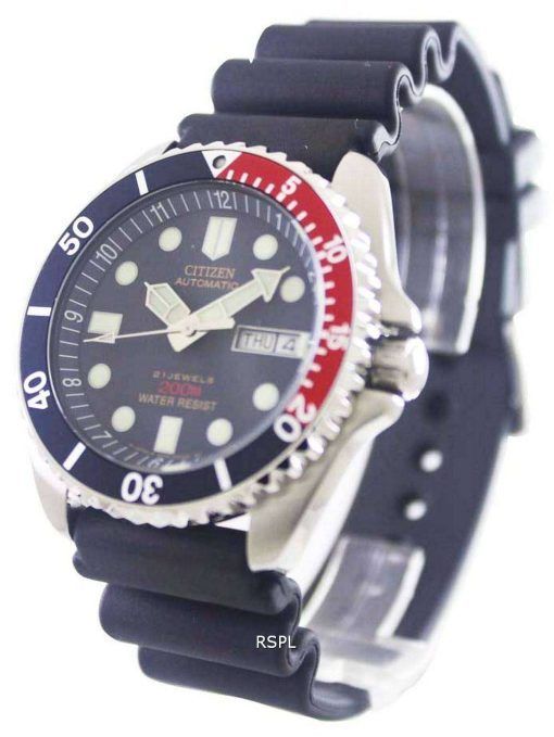 Citizen Promaster Diver 21 Jewels Automatic 200m NY2300-09LB Mens Watch