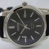 Seiko Quartz Sapphire Black Dial SGEH19P1 SGEH19P Mens Watch