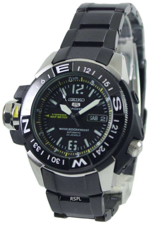 Seiko 5 200m Automatic Map Meter SKZ231K1 SKZ231K SKZ231 Mens Watch