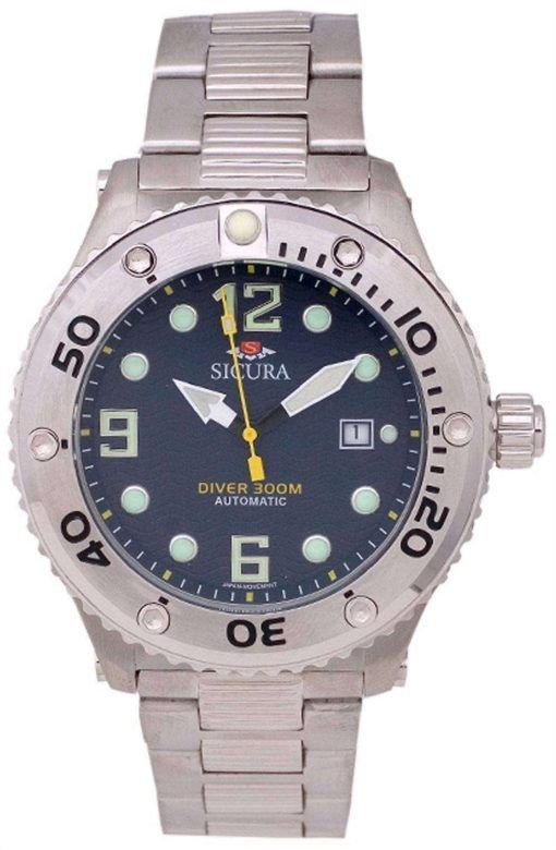 Sicura Automatic Divers 300M Crystal SM606MN Mens Watch