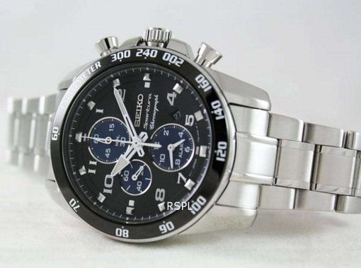 Seiko Quartz Sportura Chronograph SNAE63P1 SNAE63 SNAE63P Mens Watch