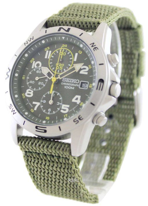 Seiko Quartz Chronograph SND377P2 Mens Watch