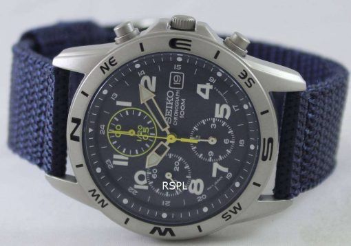 Seiko Chronograph Quartz SND379P2 Mens Watch