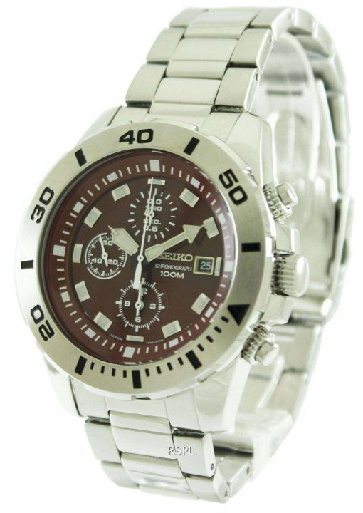 Seiko Chronograph SNDE15P1 SNDE15P Mens Watch