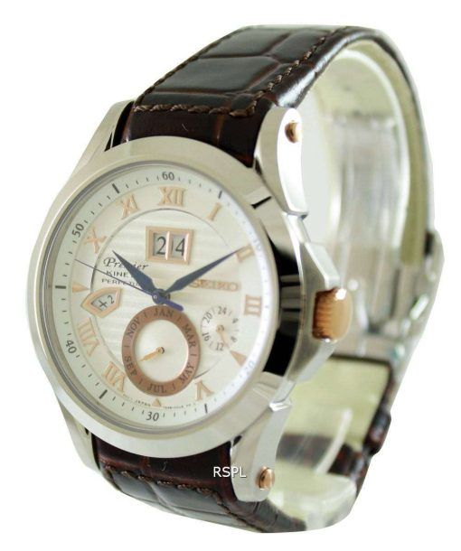 Seiko Premier Kinetic Perpetual SNP082P1 SNP082P SNP082 Mens Watch