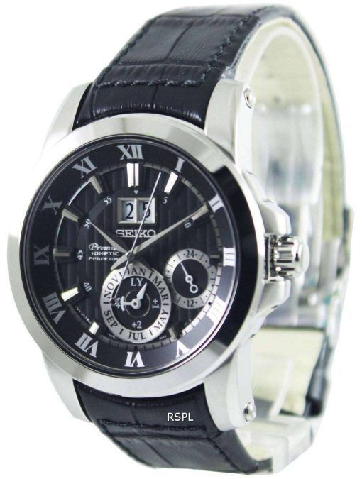 Seiko Premier Kinetic Perpetual SNP093P2 Mens Watch