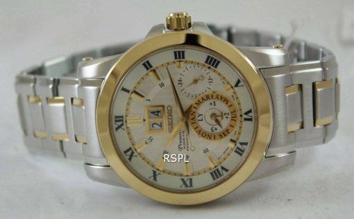 Seiko Premier Kinetic Perpetual SNP094P1 SNP094P SNP094 Mens Watch