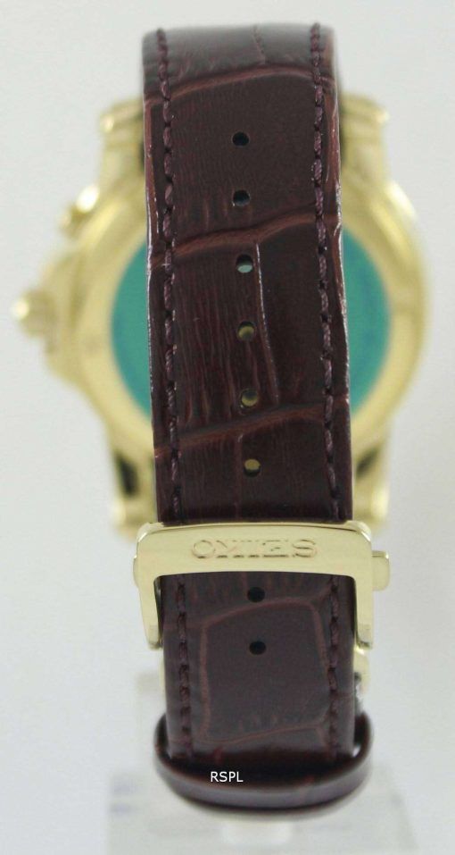 Seiko Premier Perpetual Calendar SNQ144P1 SNQ144P Mens Watch