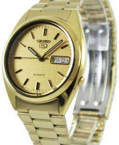Seiko 5 Automatic Gold Dial SNXL72K1 SNXL72K Mens Watch