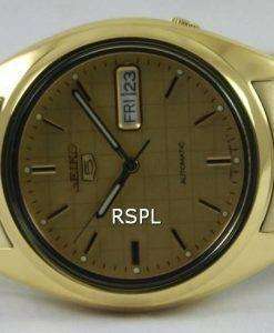 Seiko 5 Automatic Gold Dial SNXL72K1 SNXL72K Mens Watch