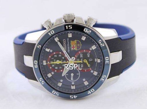 Seiko Sportura FC Barcelona Chronograph SPC089P2 Mens Watch