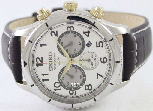 Seiko Chronograph Quartz 100M SRW039P1 SRW039P Mens Watch