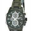 Seiko Solar Chronograph Alarm Black Dial SSC095P1 SSC095 SSC095P Mens Watch