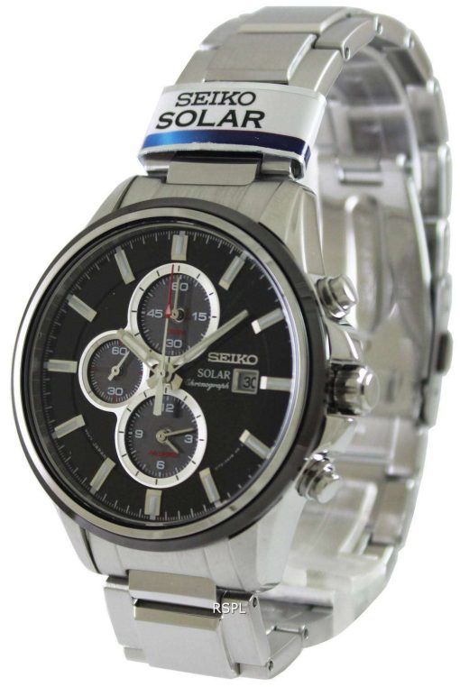 Seiko Solar Chronograph SSC255P1 SSC255P Mens Watch