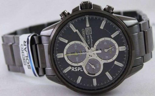 Seiko Solar Chronograph SSC257P1 SSC257P Mens Watch