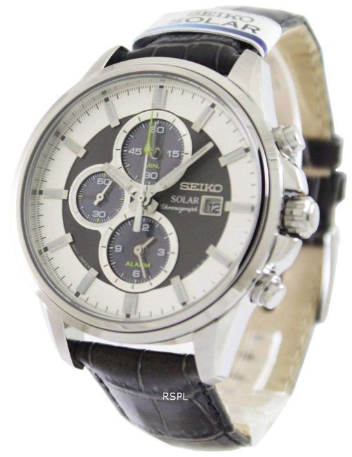 Seiko Solar Chronograph SSC259P1 SSC259P Mens Watch