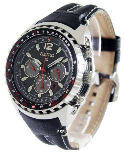Seiko Prospex Aviation Solar Pilots SSC261P2 Mens Watch