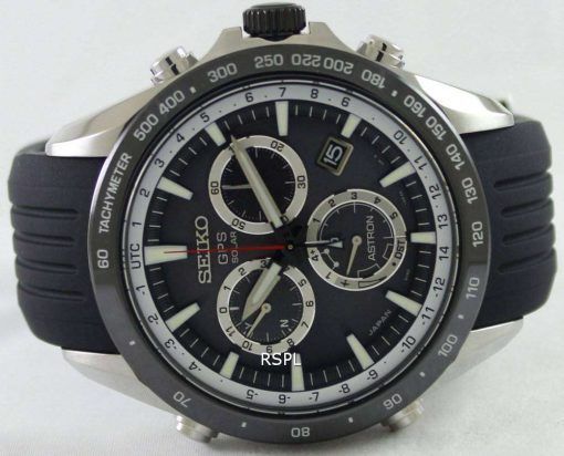 Seiko Astron GPS Solar Chronograph Atomic SSE015J1 SSE015J Mens Watch