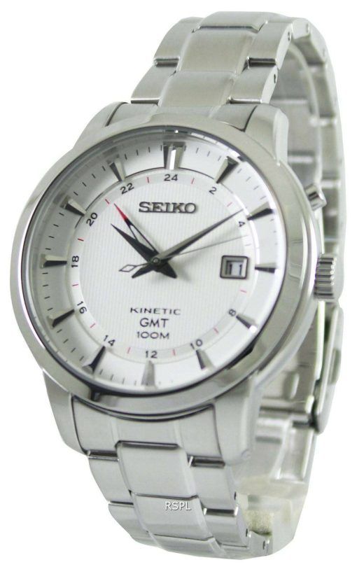 Seiko Kinetic GMT SUN029P1 SUN029P Mens Watch