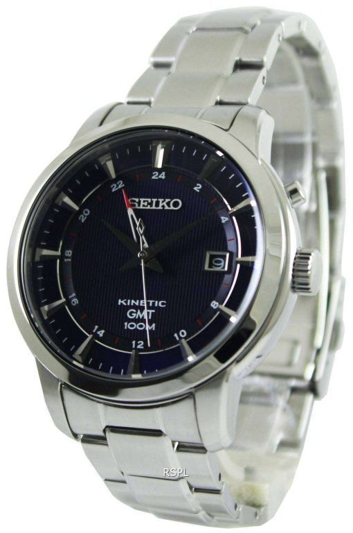 Seiko Kinetic GMT SUN031P1 SUN031P Mens Watch