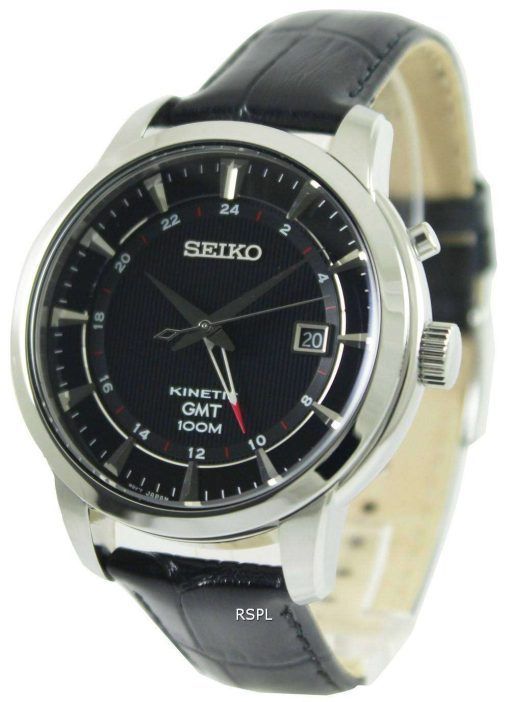 Seiko Kinetic GMT SUN033P2 Mens Watch