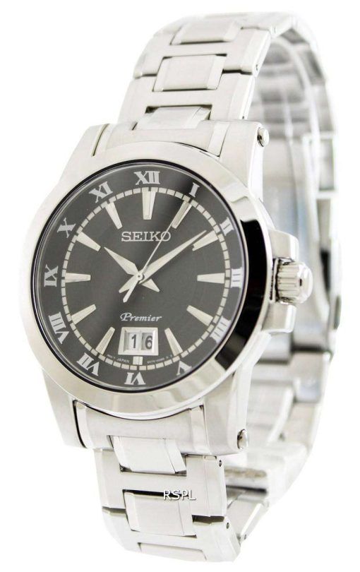 Seiko Premier Big Date Calendar SUR015P1 SUR015P SUR015 Mens Watch