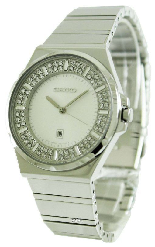 Seiko Quartz Crystal Set Dial SXDF71P1 SXDF71P Womens Watch