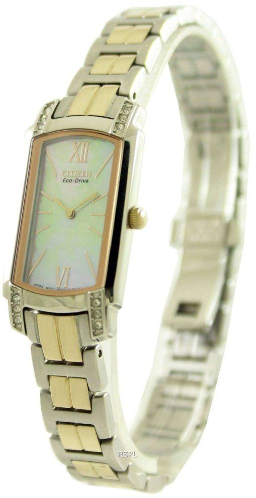 Citizen Silhouette Eco-Drive Swarovski Crystals EG2726-54D Womens Watch