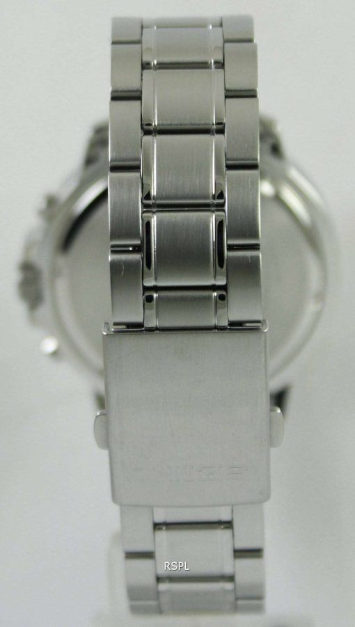 Seiko Chronograph Quartz Sliver Tone Dial SKS441P1 SKS441P SKS441 Mens Watch