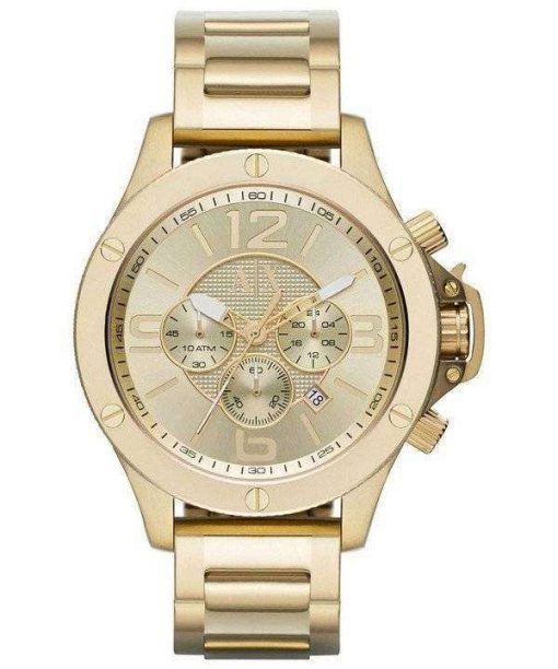 Armani Exchange Chronograph Champagne Dial AX1504 Mens Watch