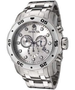 Invicta Pro-Diver Quartz Chronograph Silver Dial INV0071/0071 Mens Watch