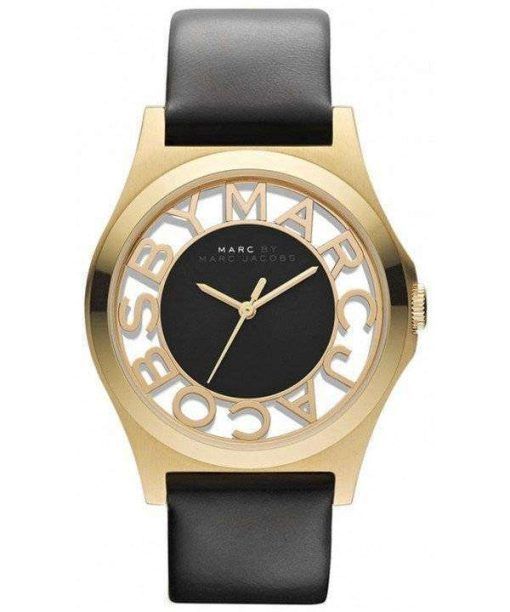 Marc By Marc Jacobs Henry Skeleton Black Dial MBM1246 Womens Watch