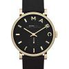 Marc By Marc Jacobs Baker Black Dial Leather Band MBM1269 Womens Watch