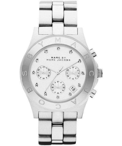 Marc By Marc Jacobs Blade Chronograph White Dial MBM3100 Womens Watch