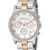 Marc By Marc Jacobs Henry Chronograph Crystals Silver Dial MBM3106 Womens Watch