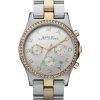 Marc By Marc Jacobs Henry Chronograph Crystals Silver Dial MBM3197 Womens Watch