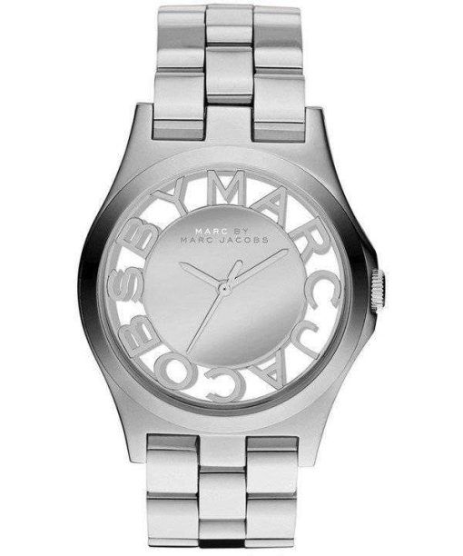 Marc By Marc Jacobs Henry Skeleton Silver Dial MBM3205 Womens Watch